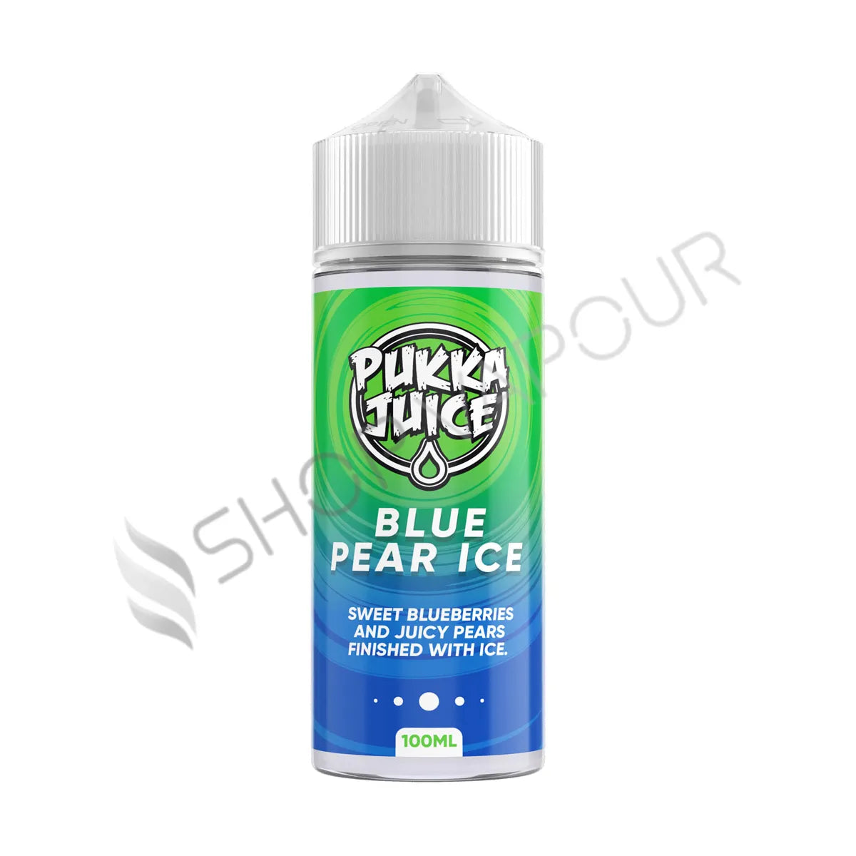 Blue Pear Ice 100ml Shortfill E-Liquid by Pukka Juice