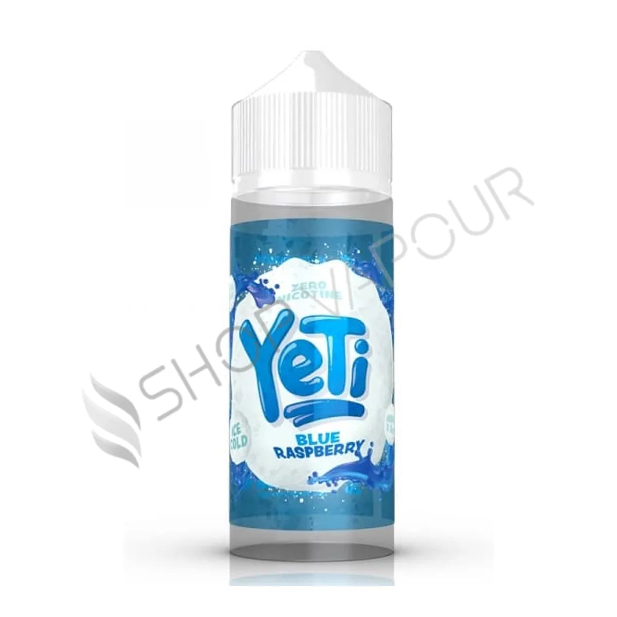 Blue Raspberry 100ml Shortfill E-Liquid by Yeti Ice