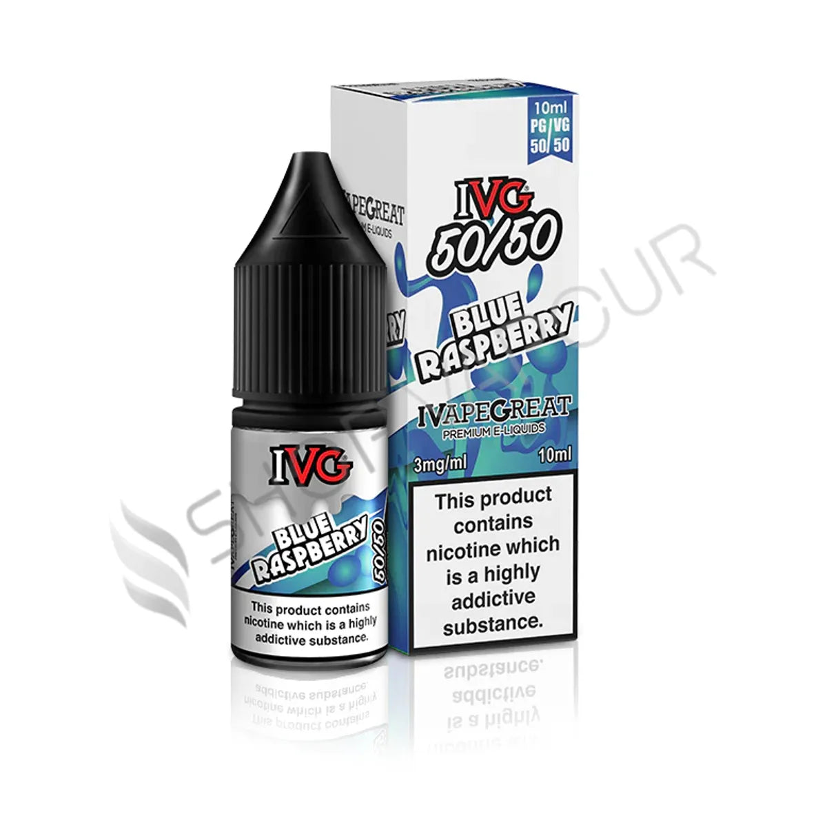 Blue Raspberry 10ml E-Liquid by IVG 50/50