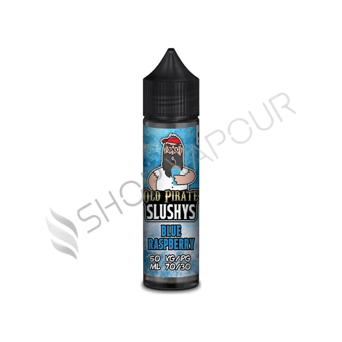 Blue Raspberry 50ml Shortfill E-Liquid by Old Pirate Slushys