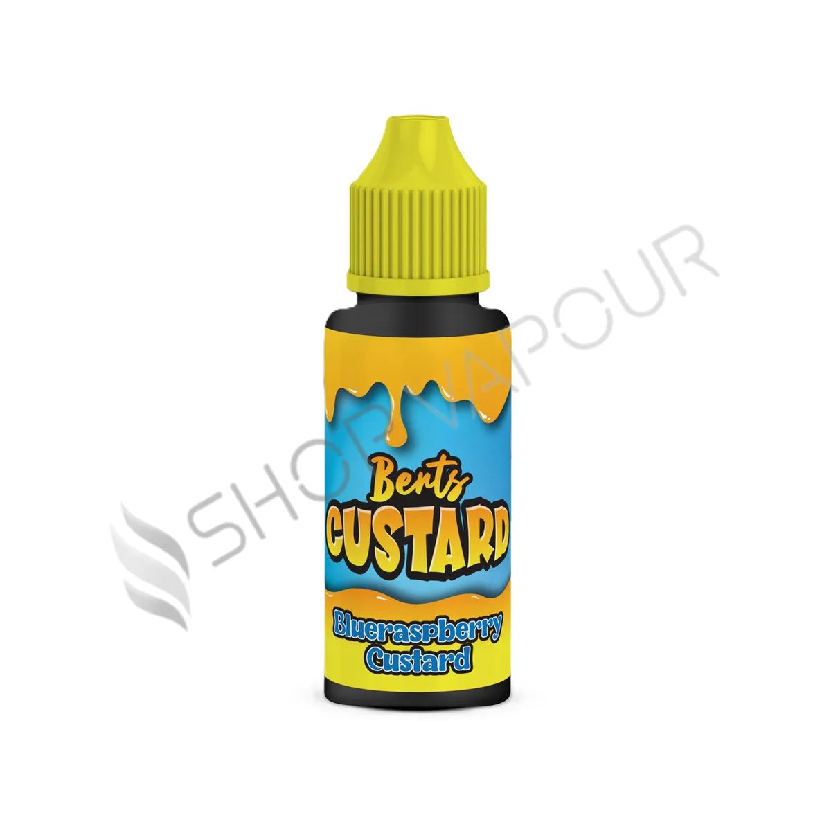 Blue Raspberry Custard 100ml Shortfill E-Liquid by Berts Custard