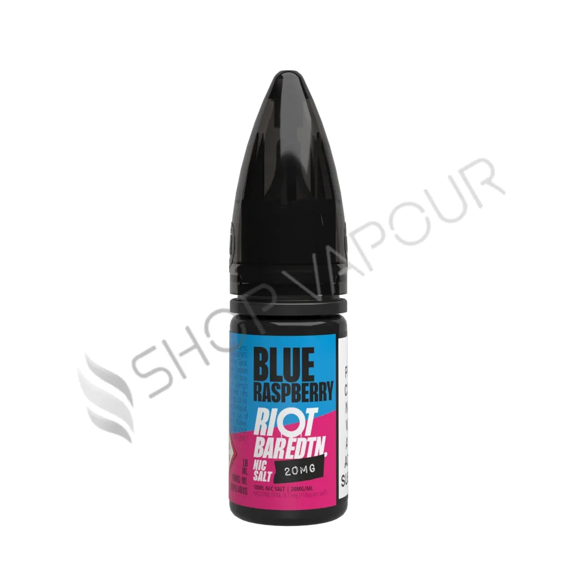 Blue Raspberry Nic Salt E-Liquid by Riot Bar Edition