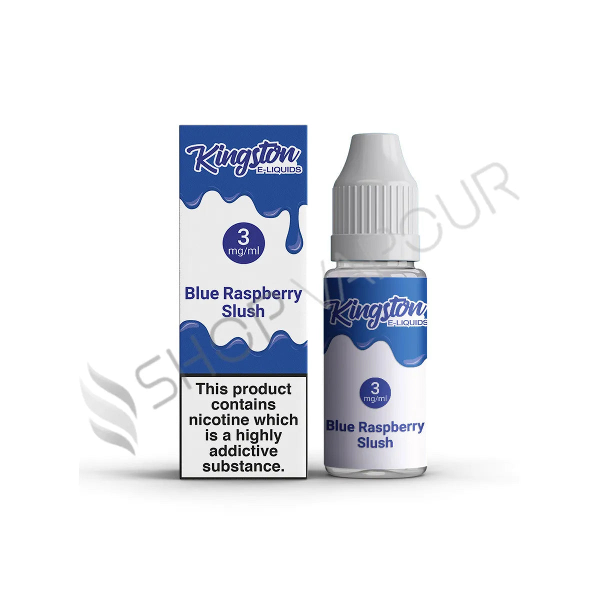 Blue Raspberry Slush 10ml E-Liquid by Kingston