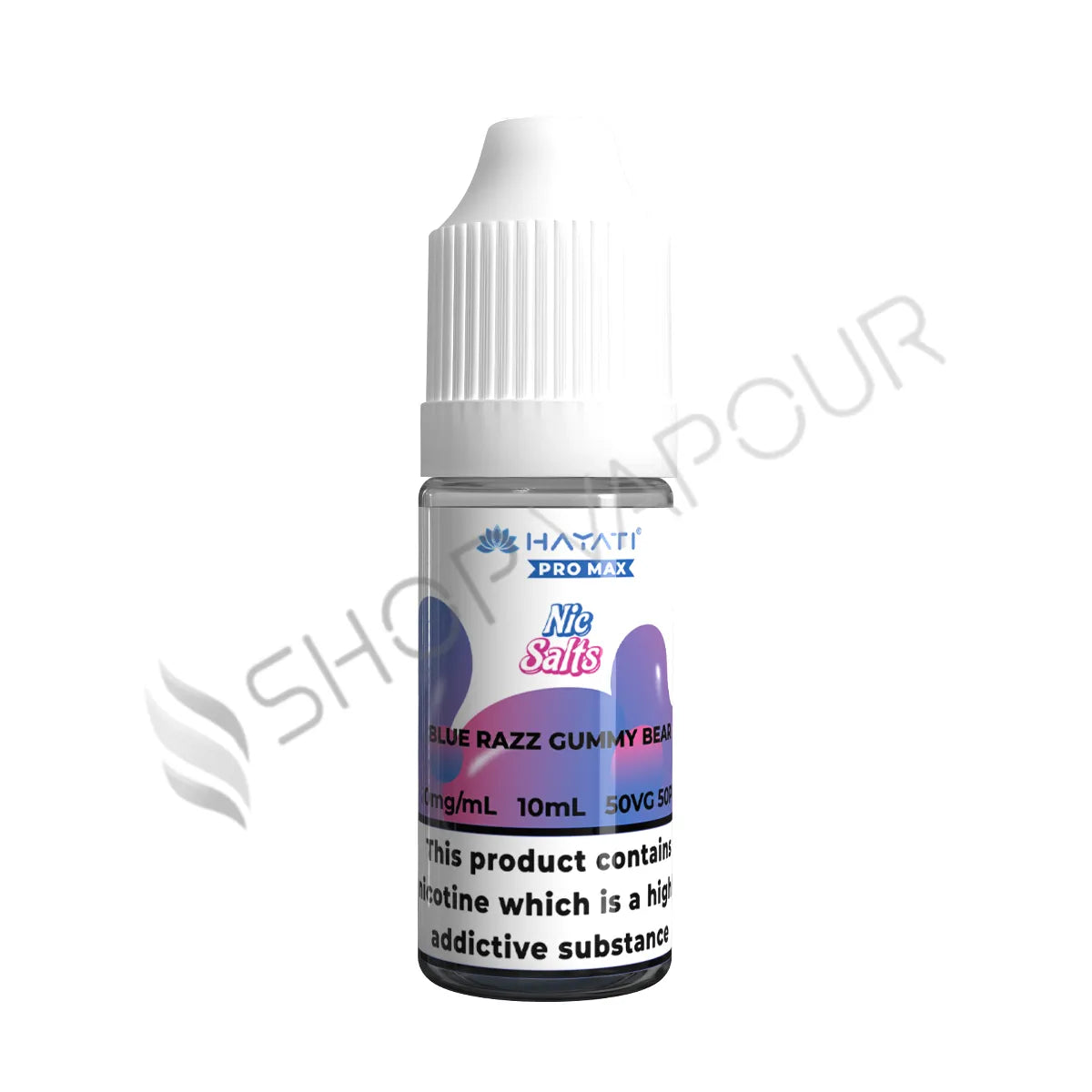 Blue Razz Gummy Bear Nic Salt E-Liquid by Hayati Pro Max