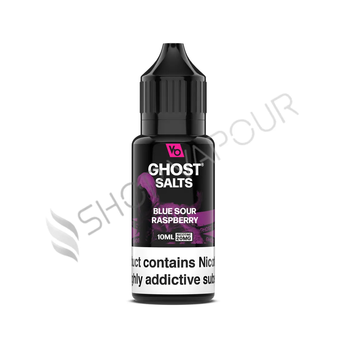 Blue Sour Raspberry Nic Salt E-Liquid Vapes Bars Ghost Salts