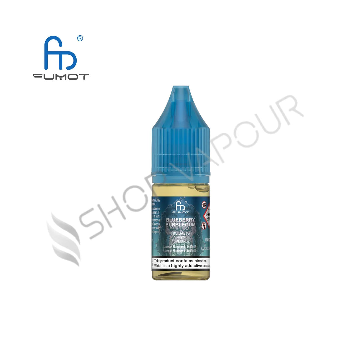 Blueberry Bubblegum Nic Salt E-Liquid by RandM 7000