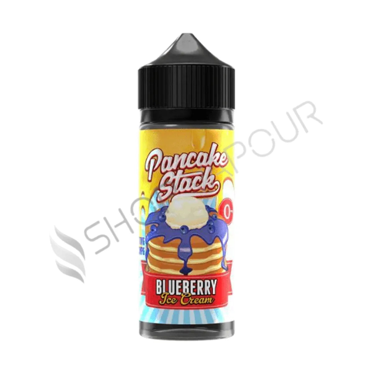Blueberry Ice Cream 100ml Shortfill E-Liquid by Pancake Stack