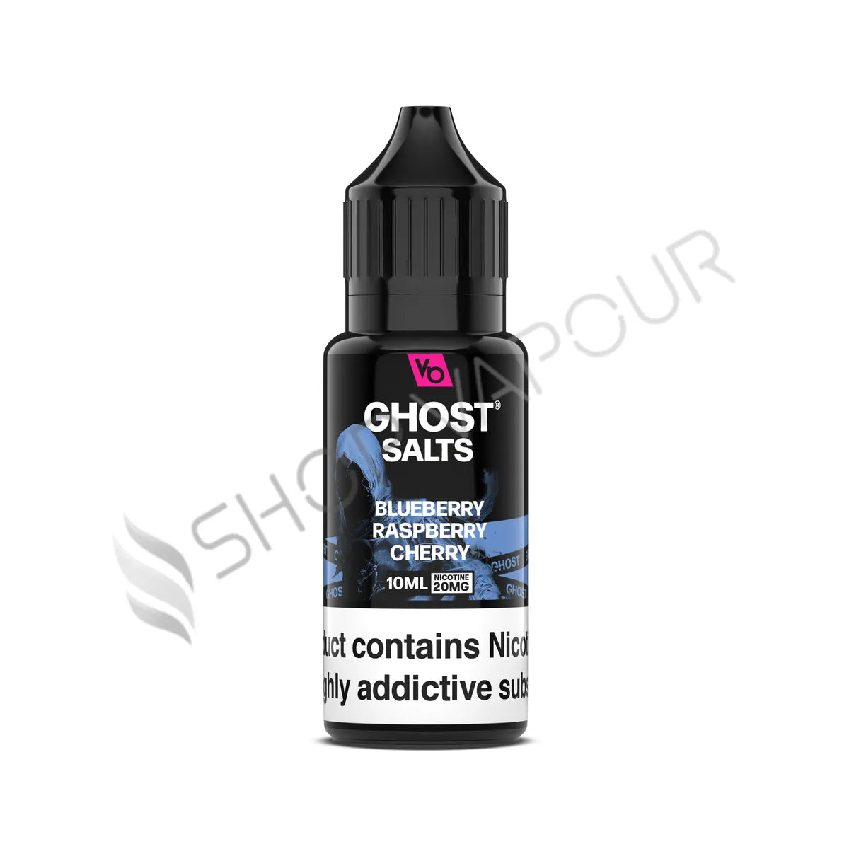 Blueberry Raspberry Cherry Nic Salt E-Liquid by Vapes Bars Ghost Salts