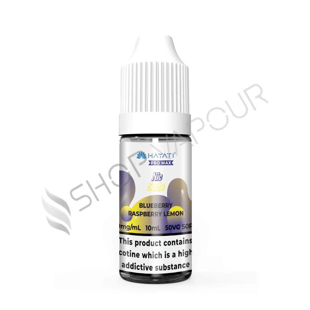 Blueberry Raspberry Lemon Nic Salt E-Liquid by Hayati Pro Max