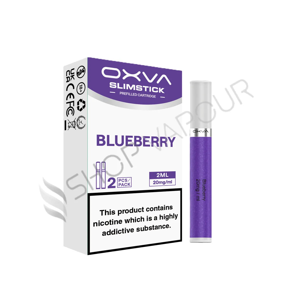 Blueberry Slim Stick Prefilled Pods by OXVA