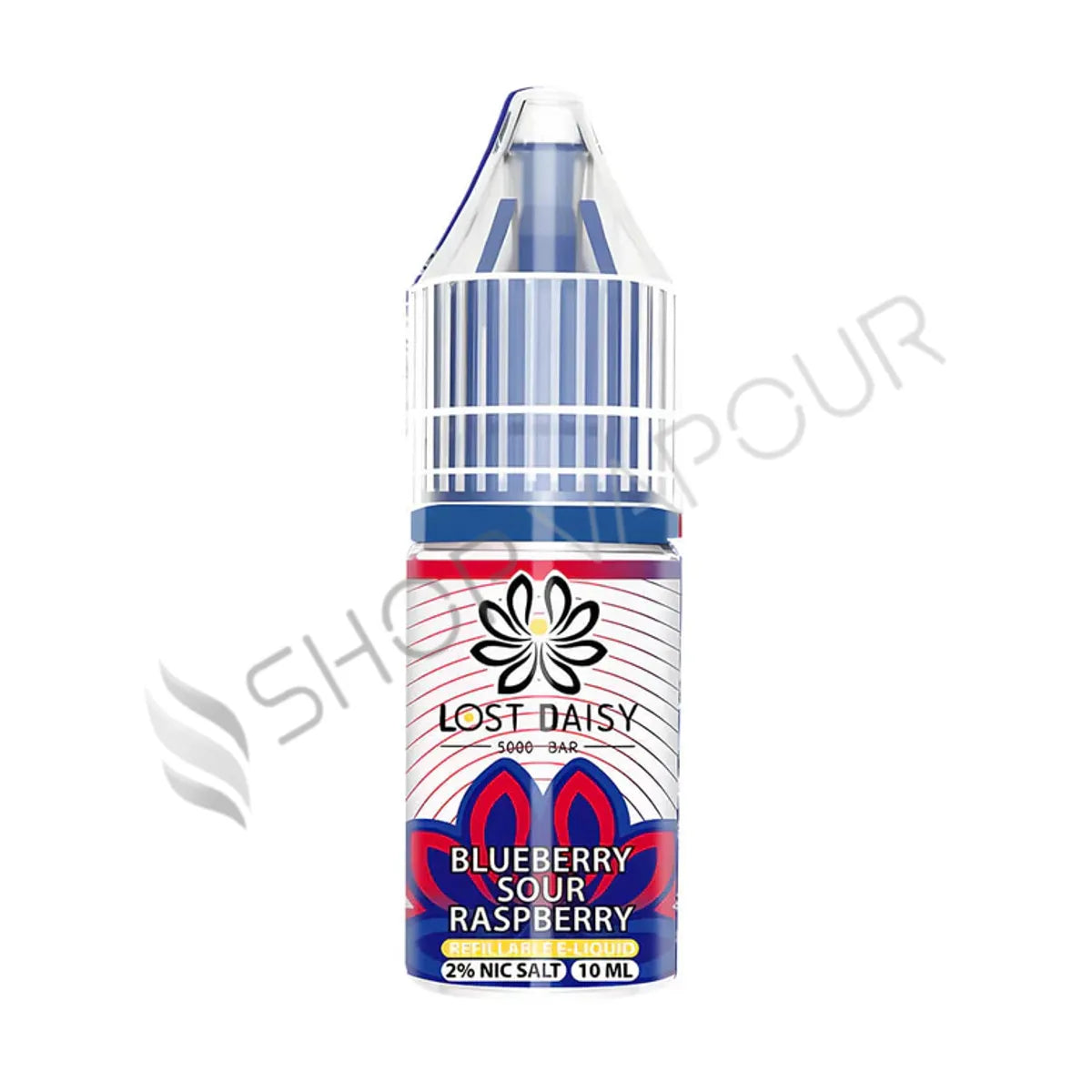 Blueberry Sour Raspberry Salt Nic E-Liquid by Lost Daisy