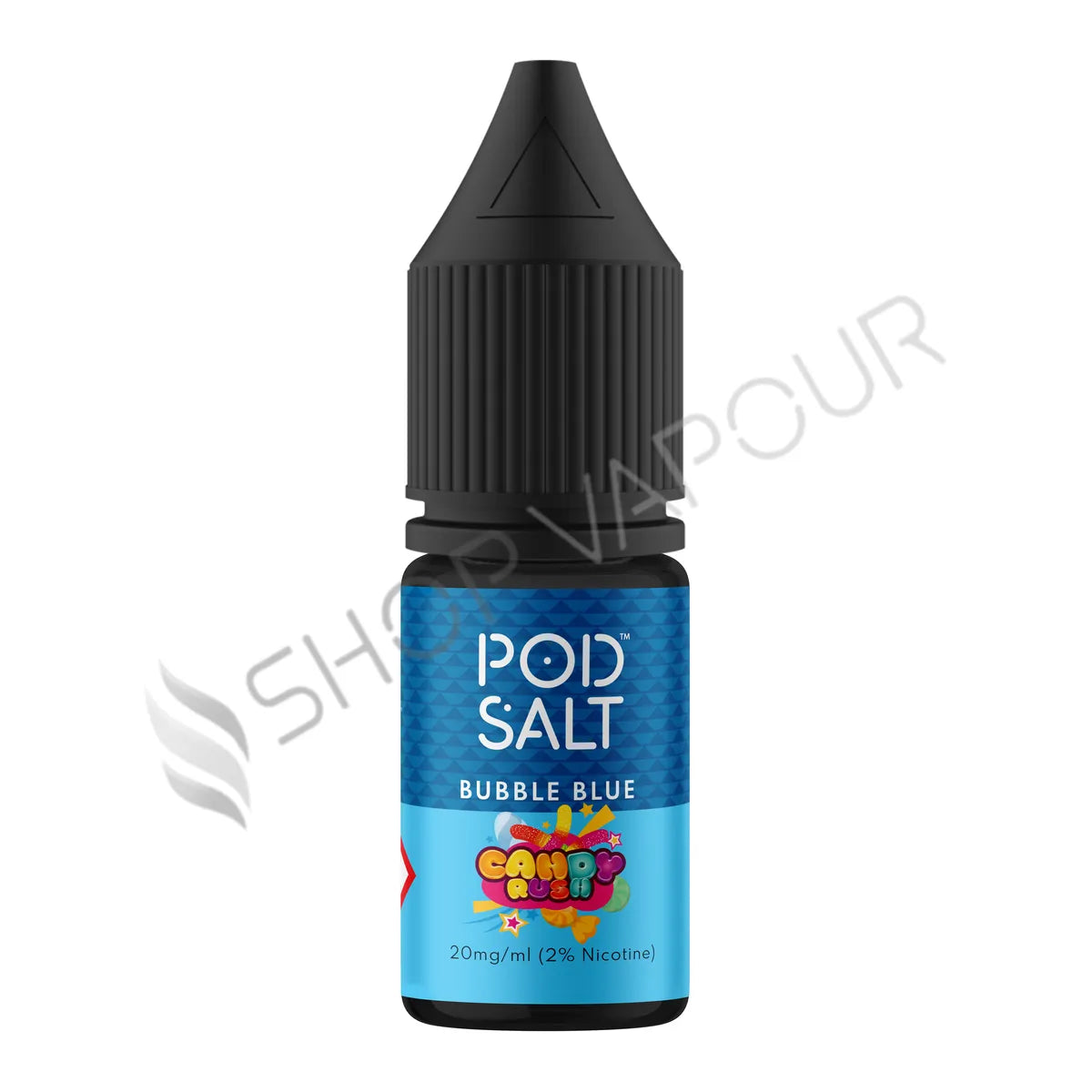 Bubble Blue Nic Salt E-Liquid by Pod Salt Fusion
