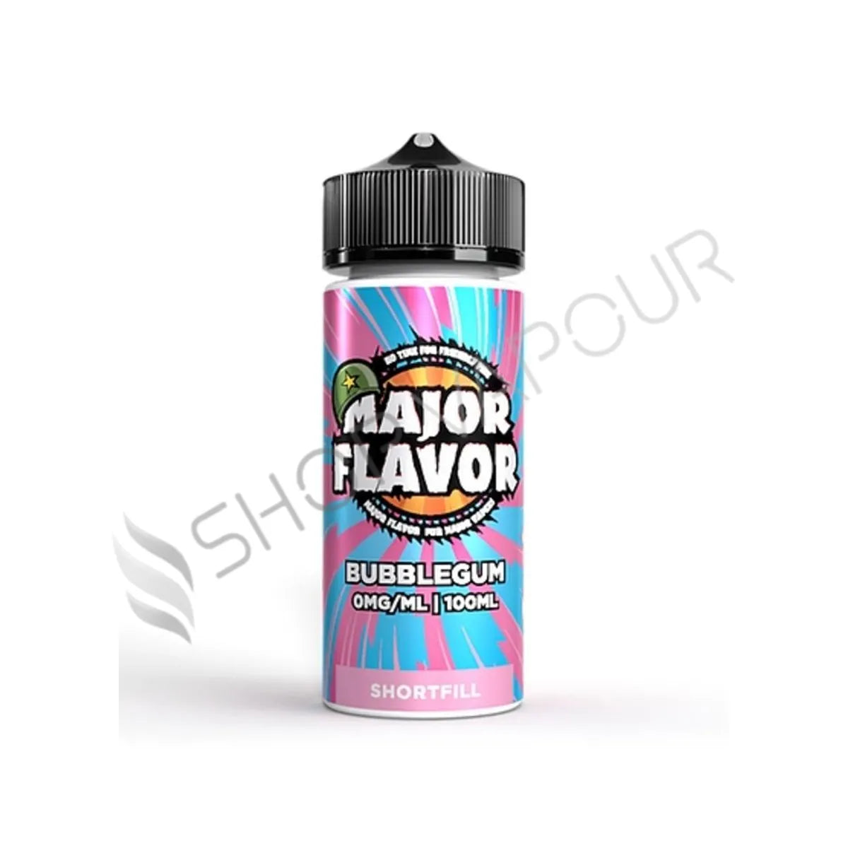 Bubblegum 100ml Shortfill E-Liquid by Major Flavor