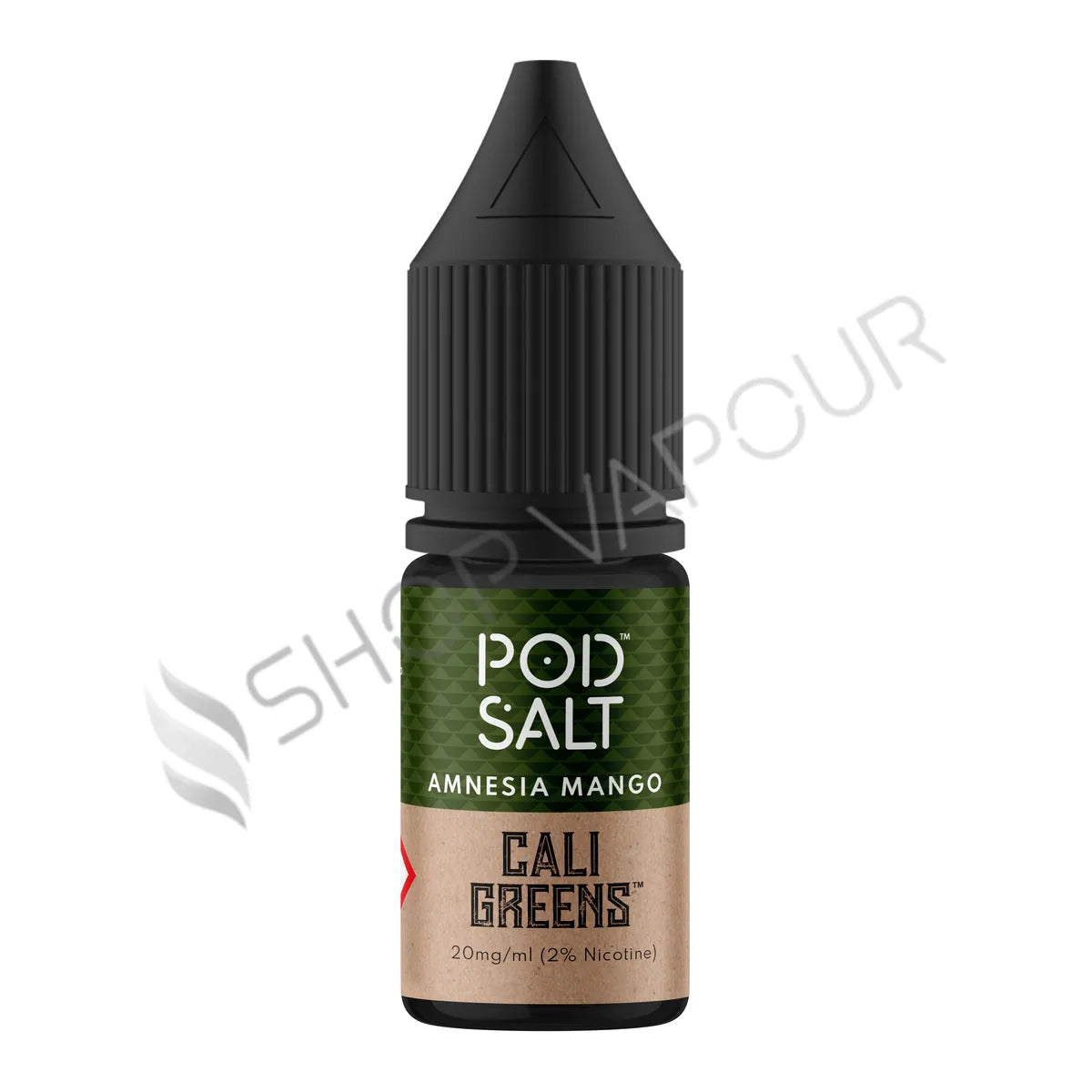 Cali Greens Amnesia Mango Nic Salt E-Liquid by Pod Salt Fusion