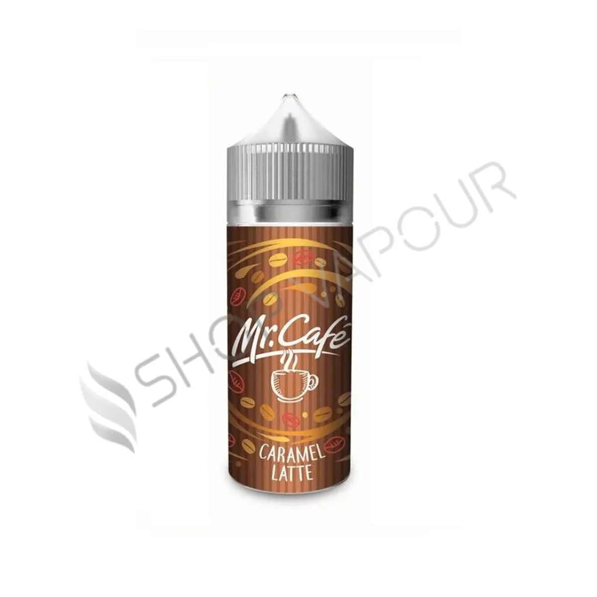 Caramel Latte 100ml Shortfill E-Liquid by Mr. Cafe