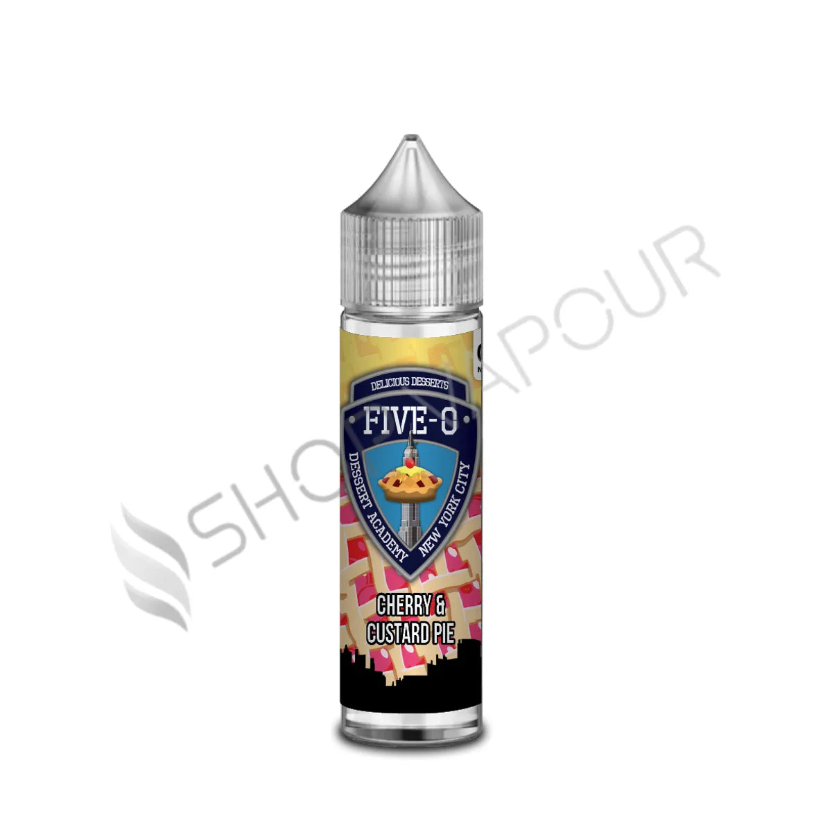 Cherry & Custard Pie 50ml Shortfill E-Liquid by Five-O