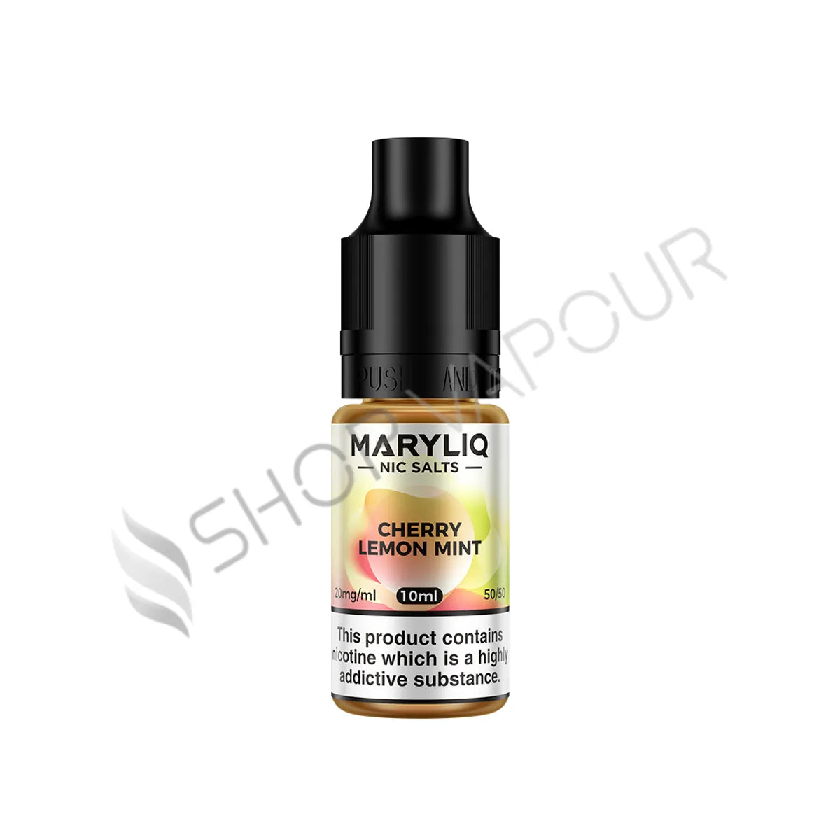 Cherry Lemon Mint Nic Salt E-Liquid by Lost Mary Maryliq