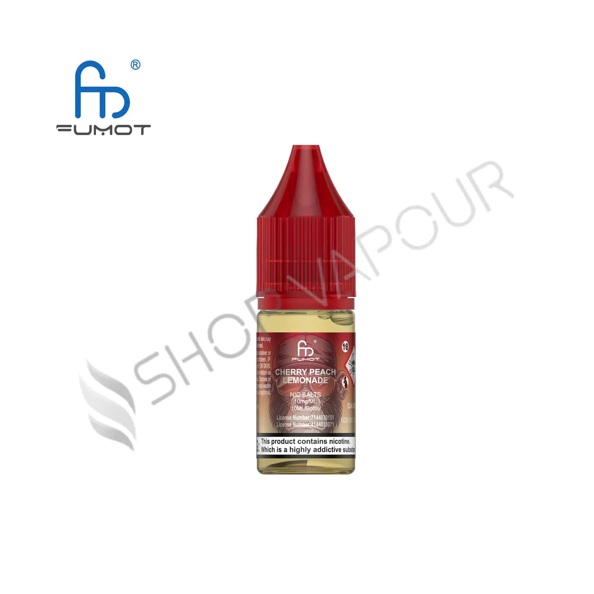 Cherry Peach Lemonade Nic Salt E-Liquid by RandM 7000