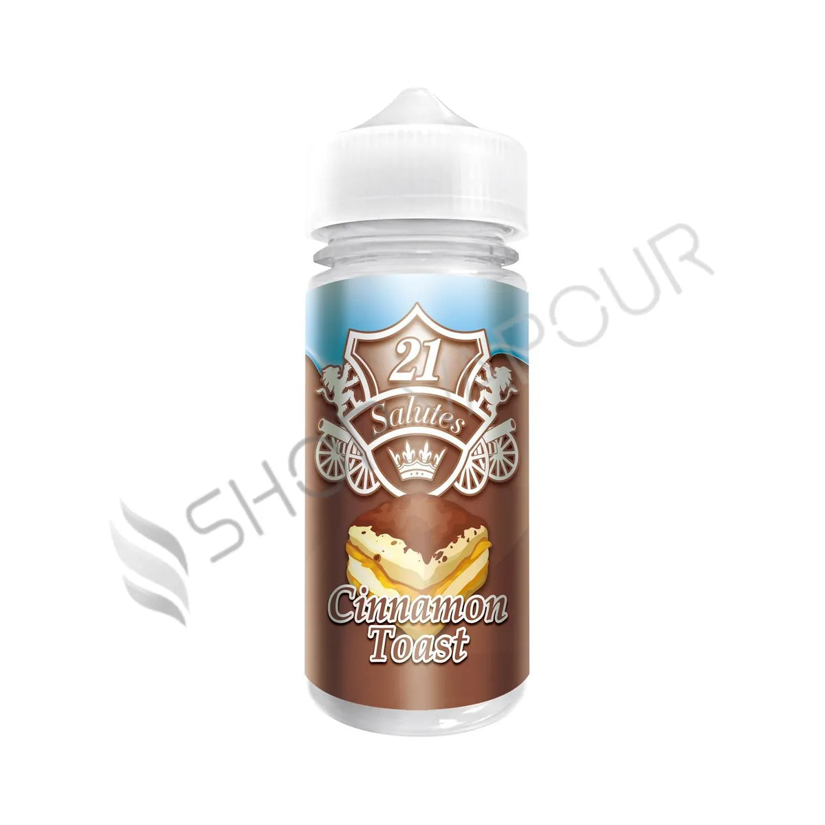 Cinnamon Toast 100ml Shortfill E-Liquid by 21 Salutes