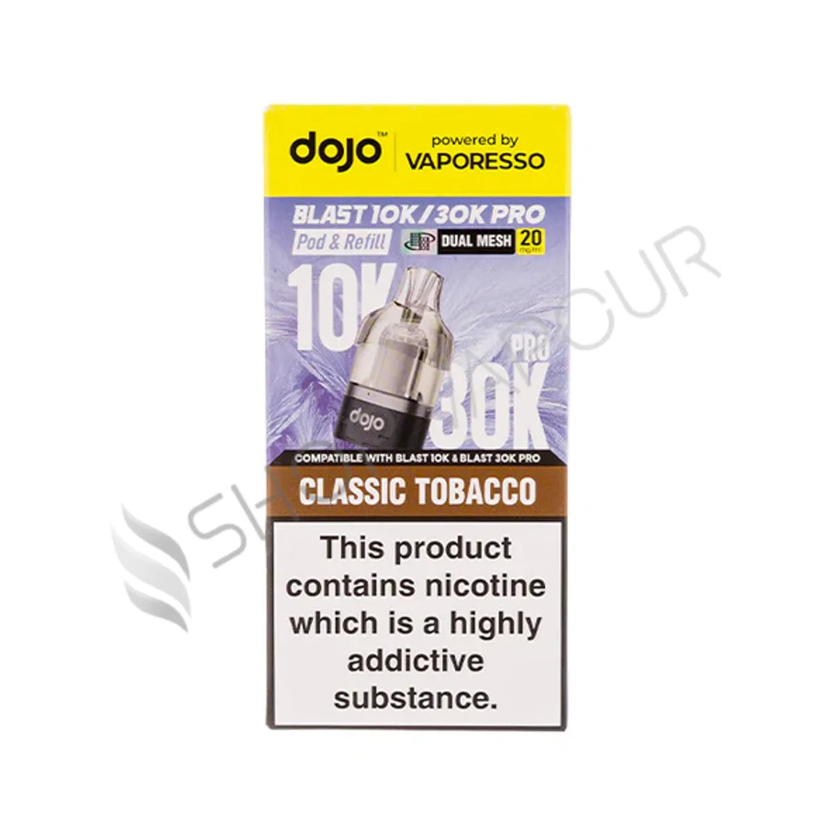 Classic Tobacco Dojo Blast 30K Pro Prefilled Pod & Refill by Vaporesso
