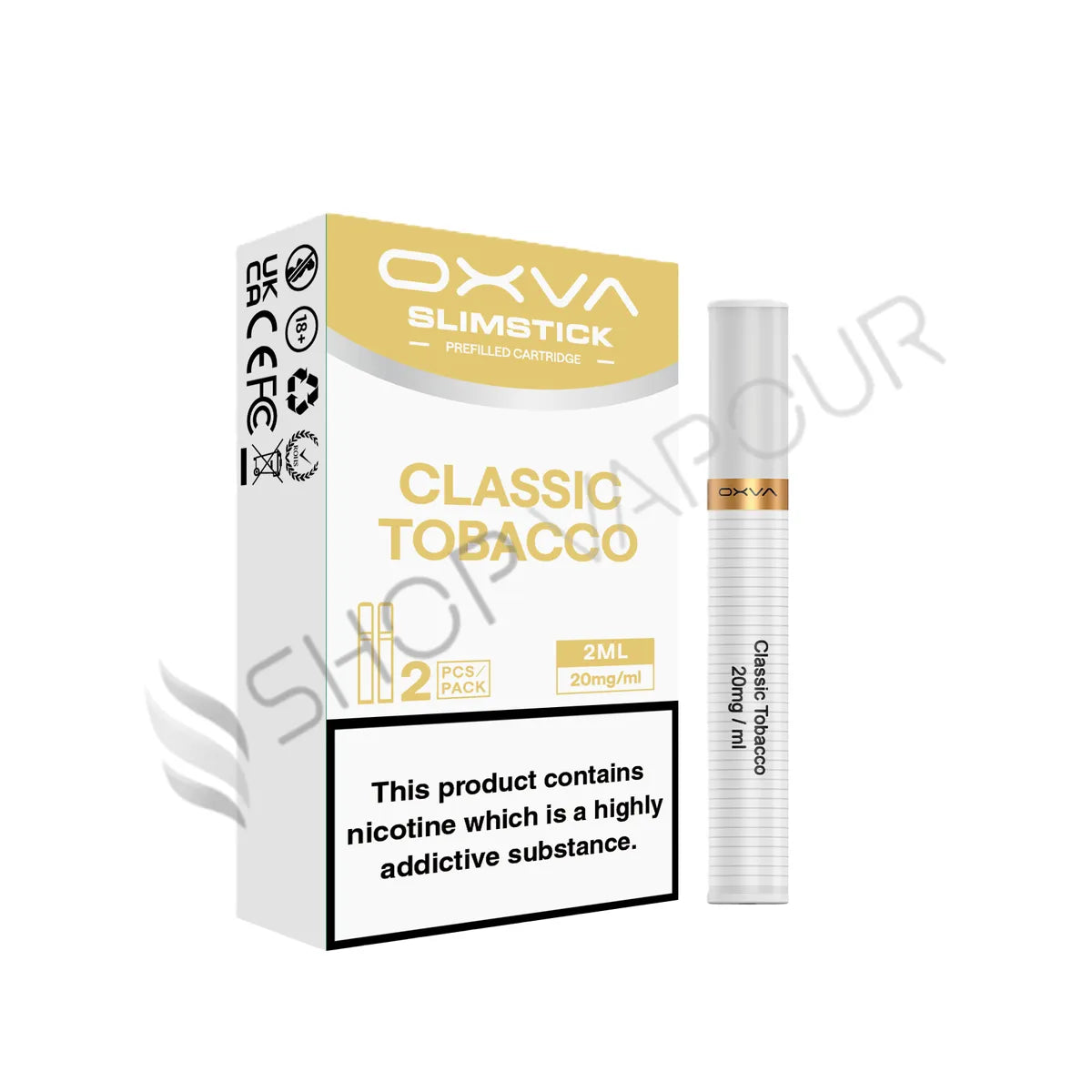 Classic Tobacco Slim Stick Prefilled Pods by OXVA