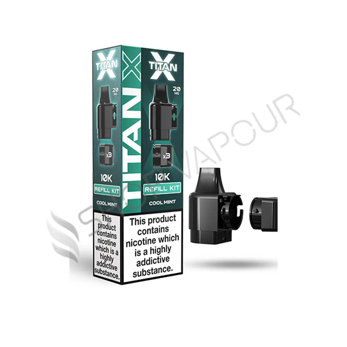 Cool Mint Titan X Refill Pack by Titan