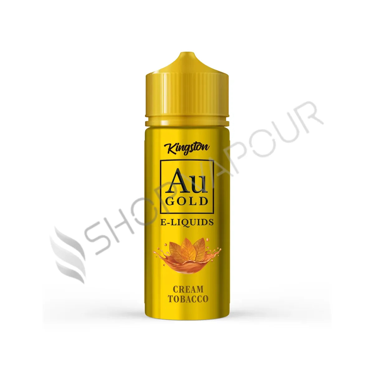 Cream Tobacco 100ml Shortfill E-Liquid by Kingston Au Gold