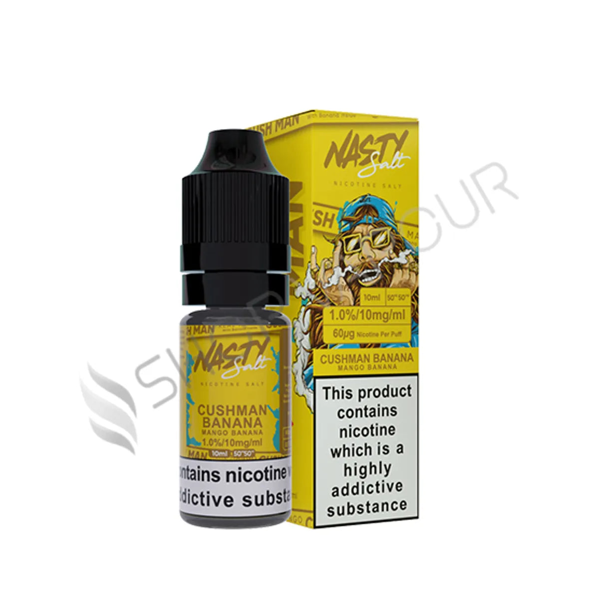 Cushman Banana Nic Salt E-Liquid by Nasty Salt