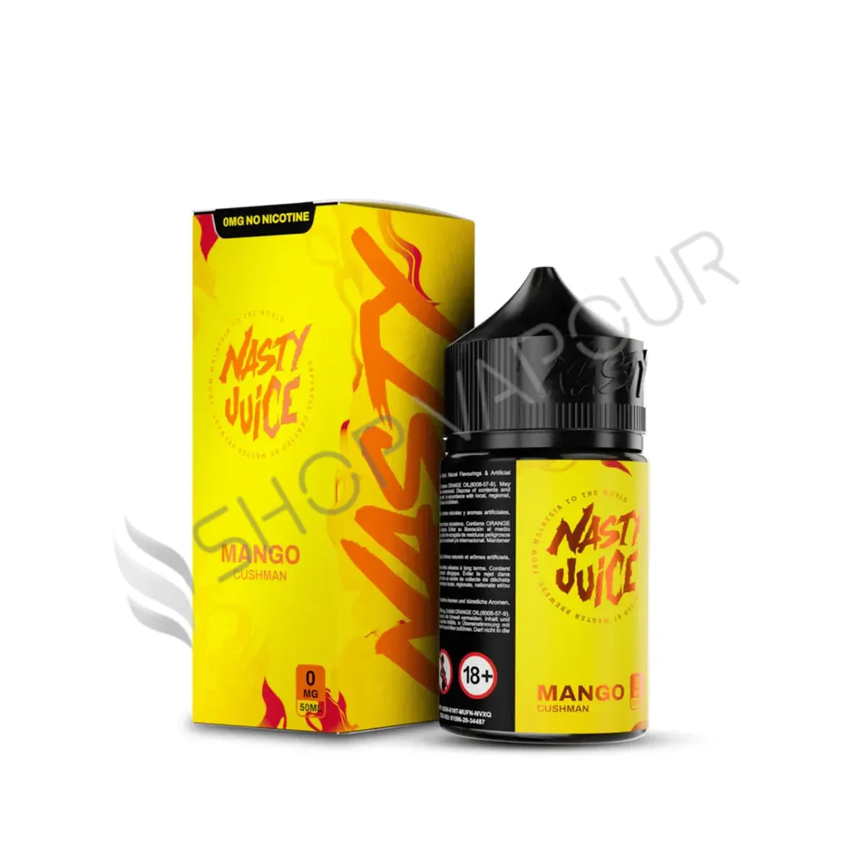 Cushman Mango 50ml Shortfill E-Liquid by Nasty Juice