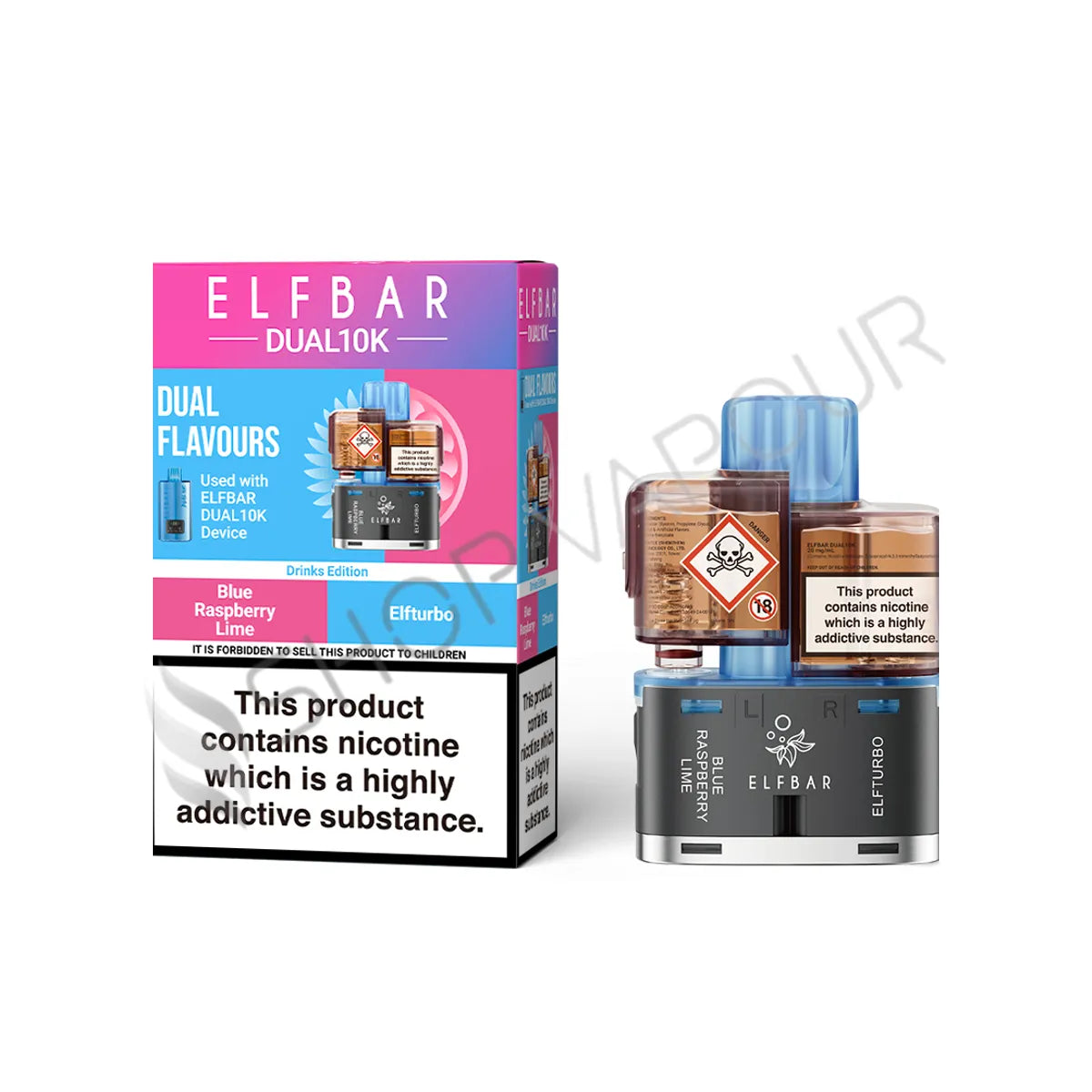 Drinks Edition Dual 10K Prefilled Pod & Refill by Elf Bar