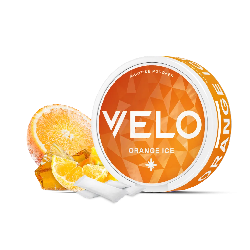 Orange Ice Nicotine Pouches by VELO