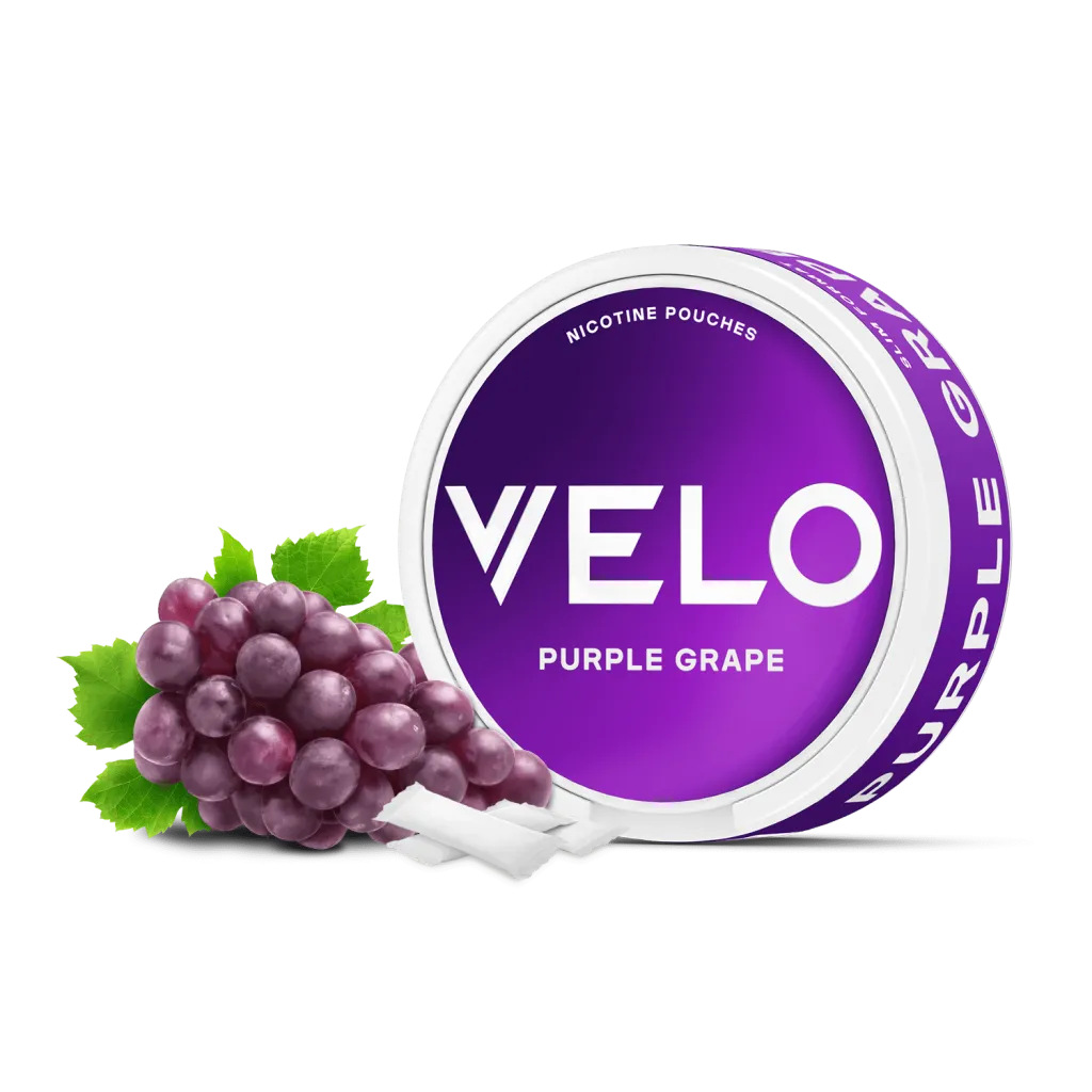 Purple Grape Nicotine Pouches by VELO