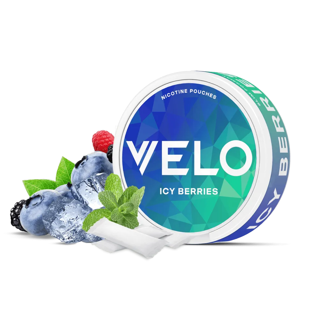 Icy Berries Nicotine Pouches by VELO