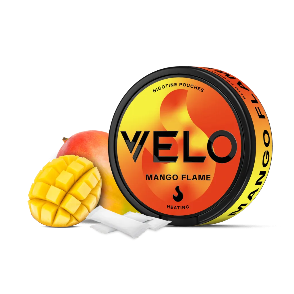 Mango Flame Nicotine Pouches by VELO