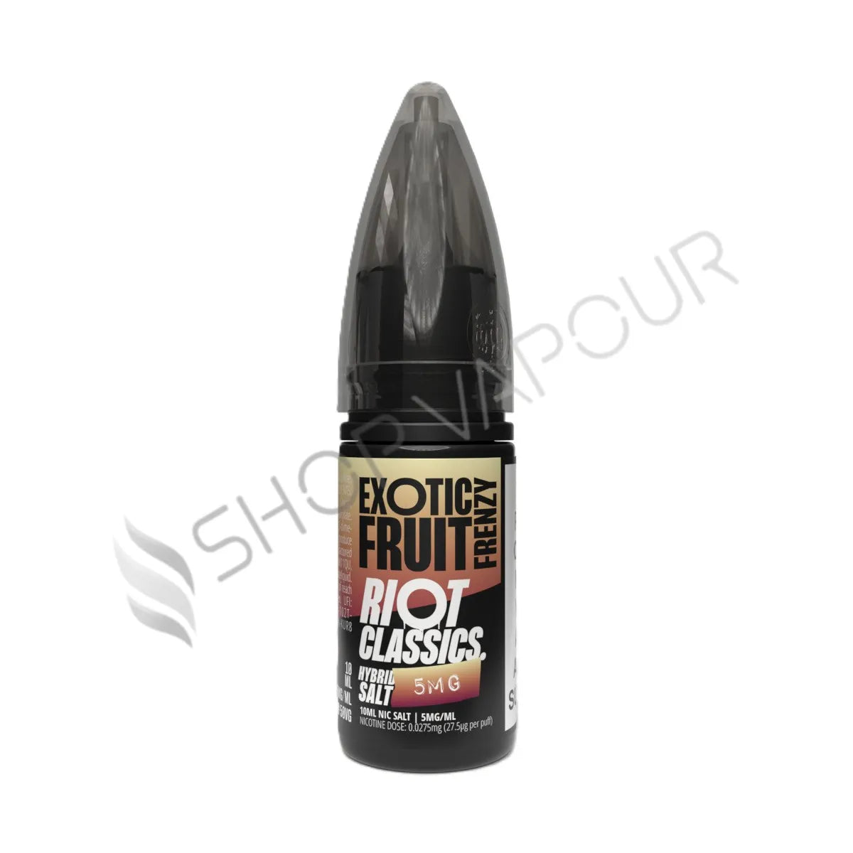 Exotic Fruit Frenzy Nic Salt E-Liquid by Riot Salt