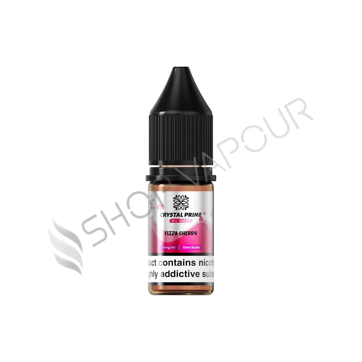 Crystal Prime Nic Salt E-Liquids - Fizzy Cherry