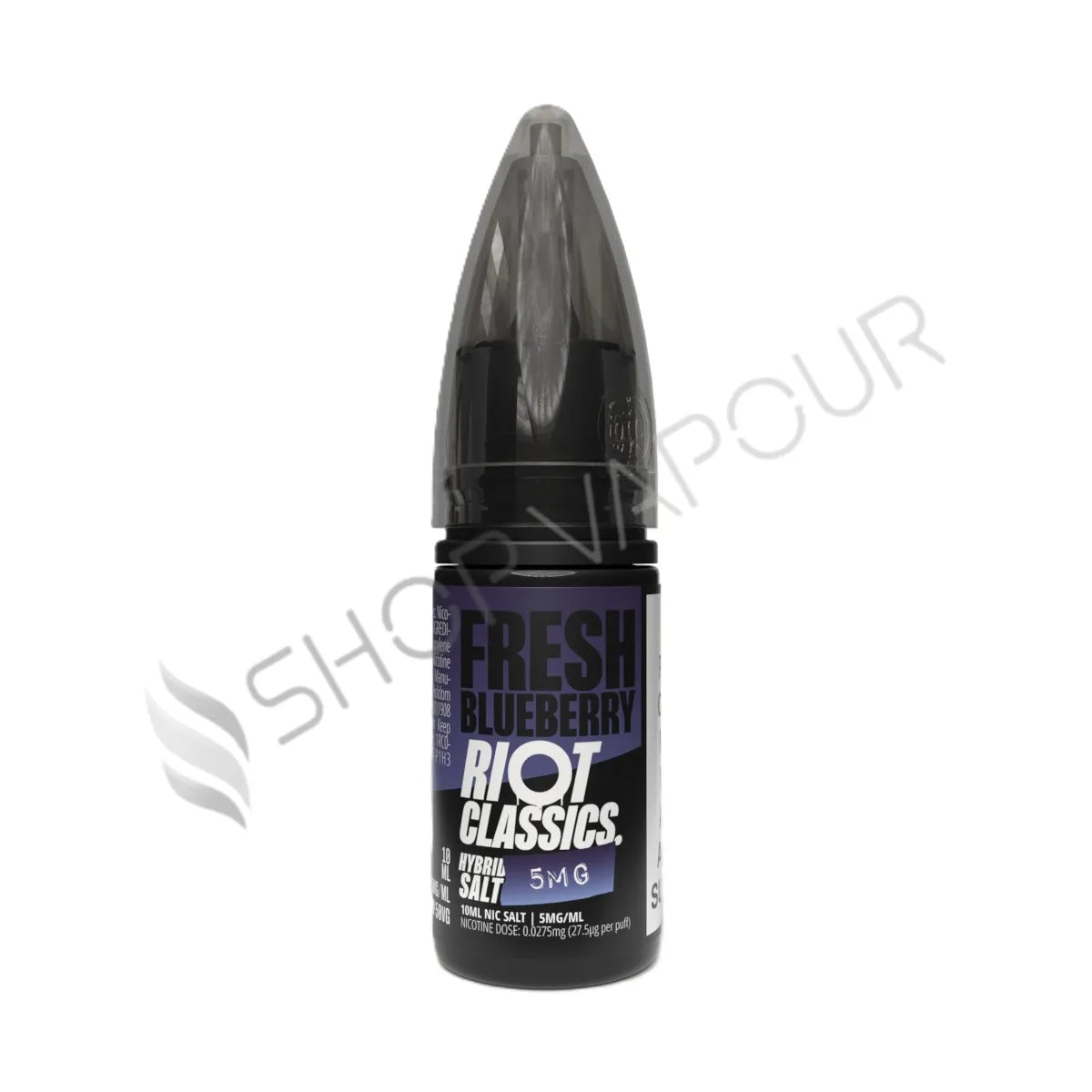 Fresh Blueberry Nic Salt E-Liquid by Riot Salt