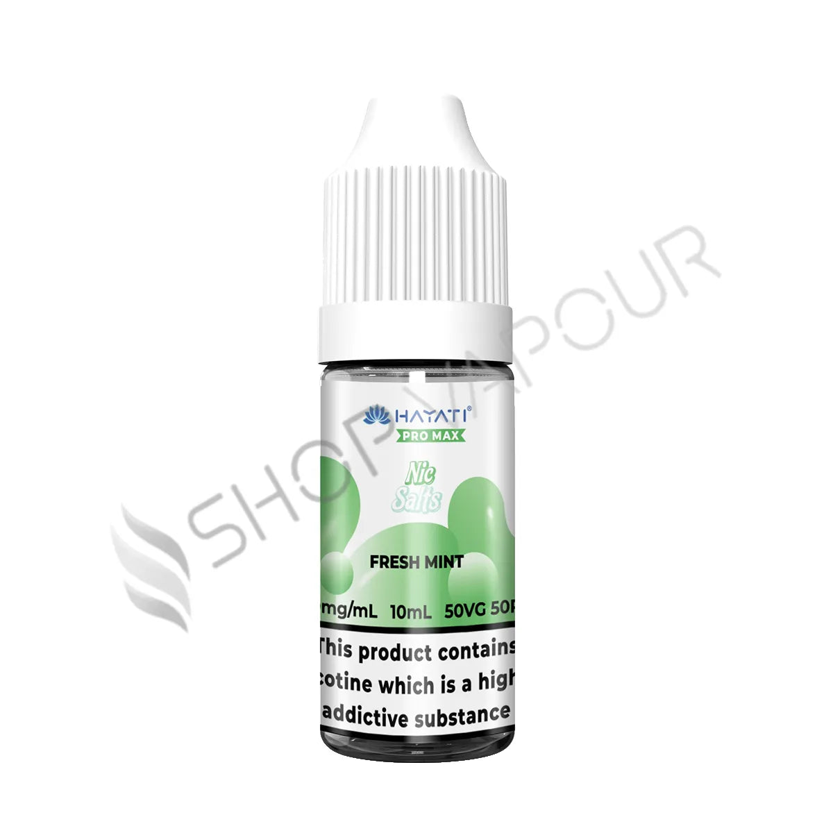 Fresh Mint Nic Salt E-Liquid by Hayati Pro Max