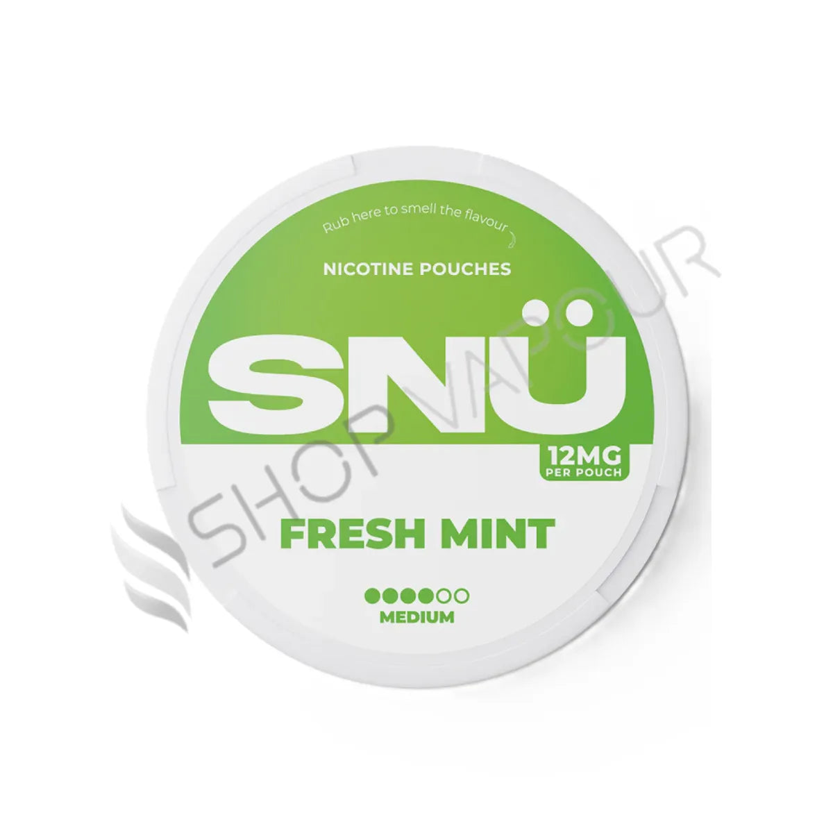 Fresh Mint Nicotine Pouches by SNU