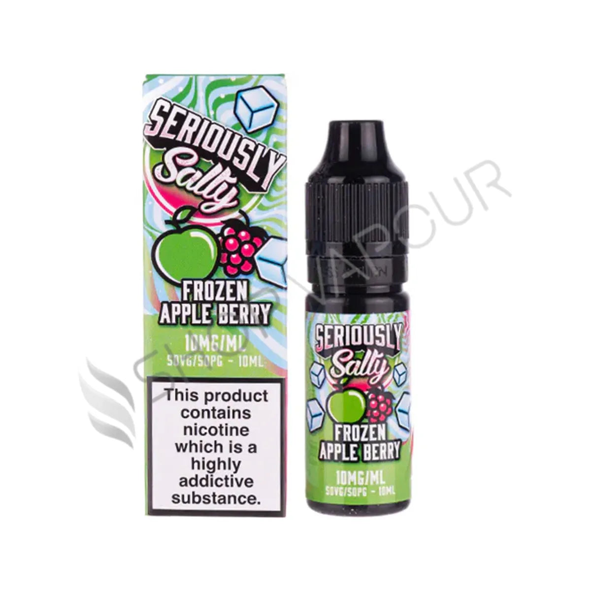 Frozen Apple Berry Nic Salt E-liquid by Seriously Salty
