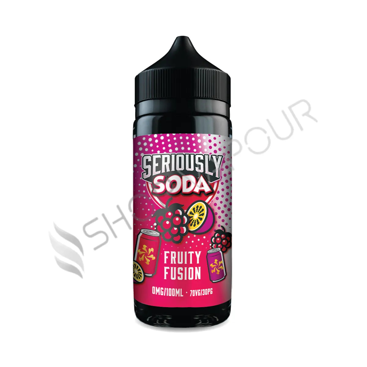 Fruity Fusion 100ml Shortfill E-Liquid by Seriously Soda