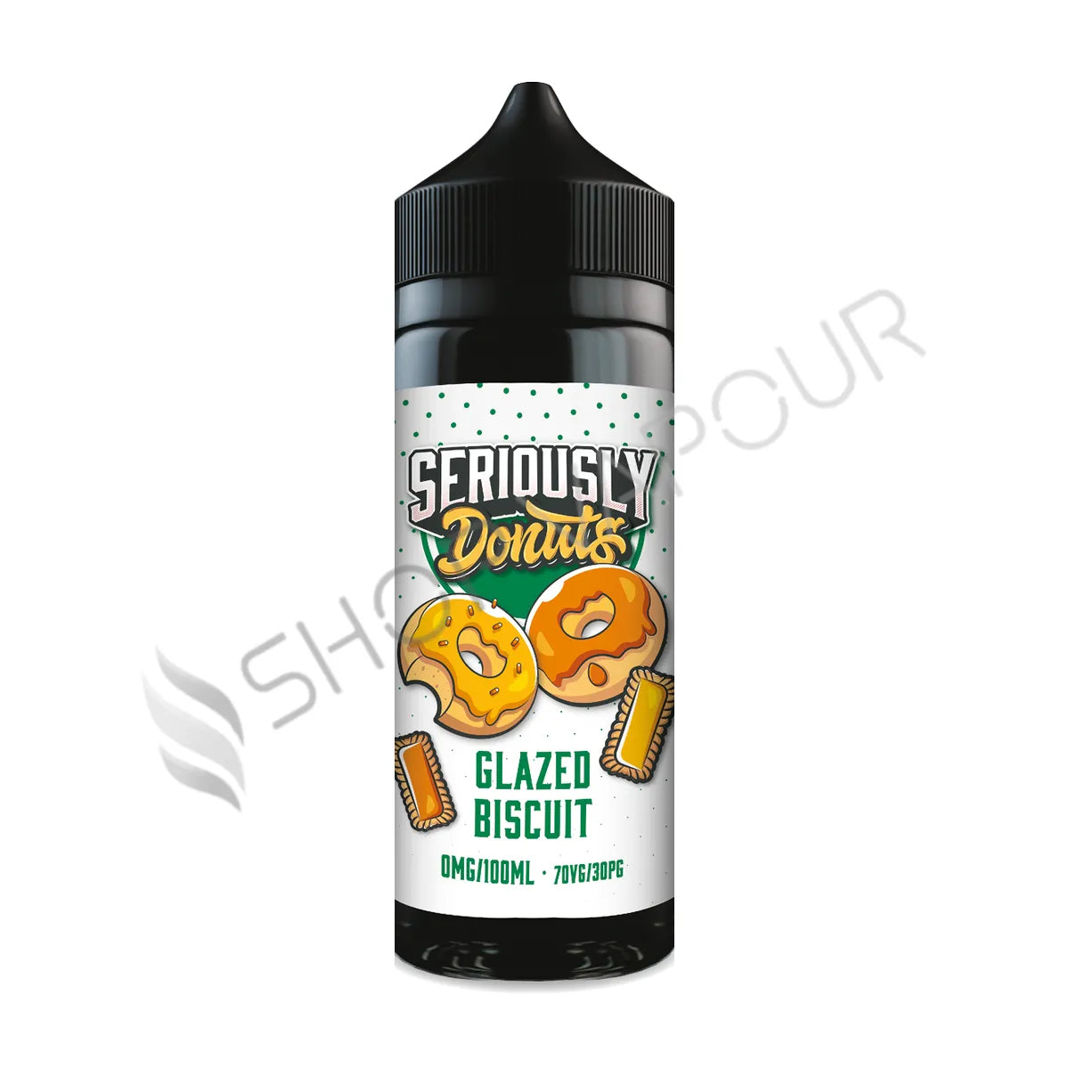 Glazed Biscuit 100ml Shortfill E-liquid by Seriously Donuts