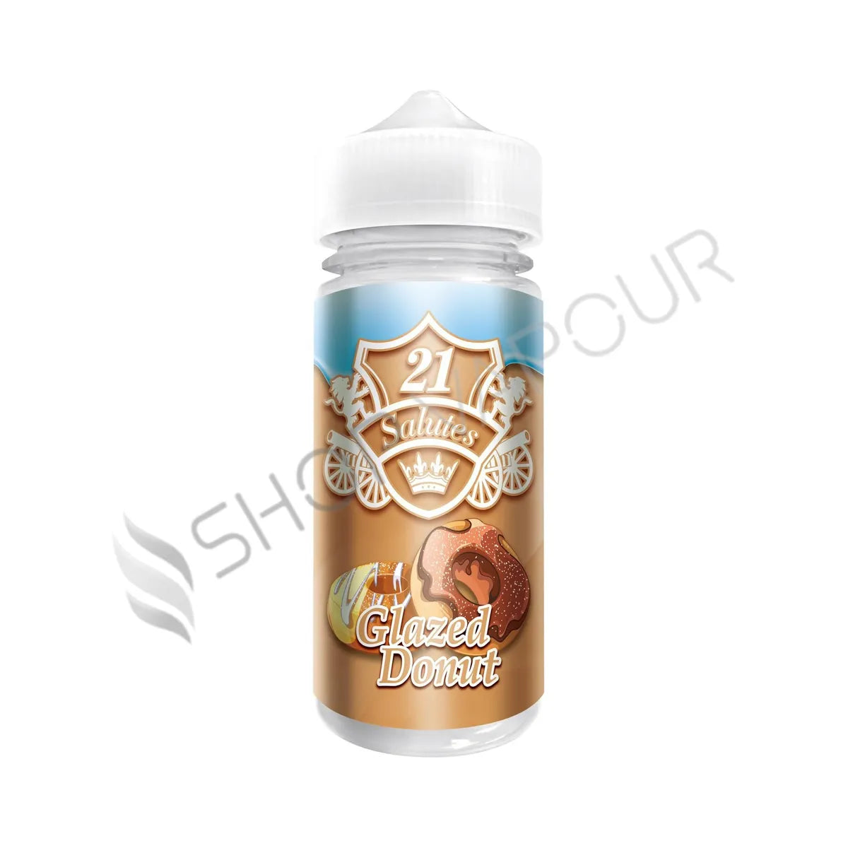 Glazed Donut 100ml Shortfill E-Liquid by 21 Salutes