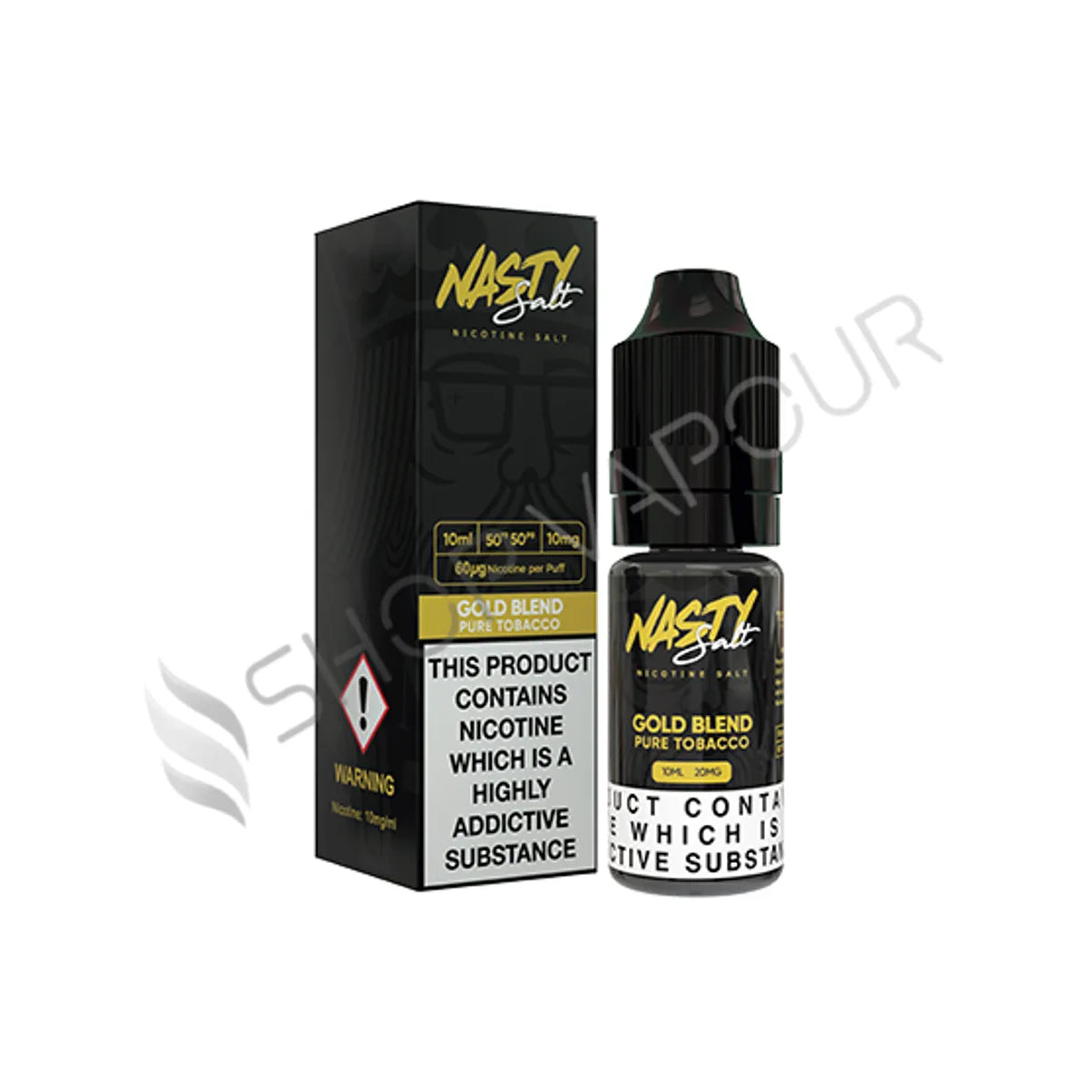 Gold Blend Nic Salt E-Liquid by Nasty Salt