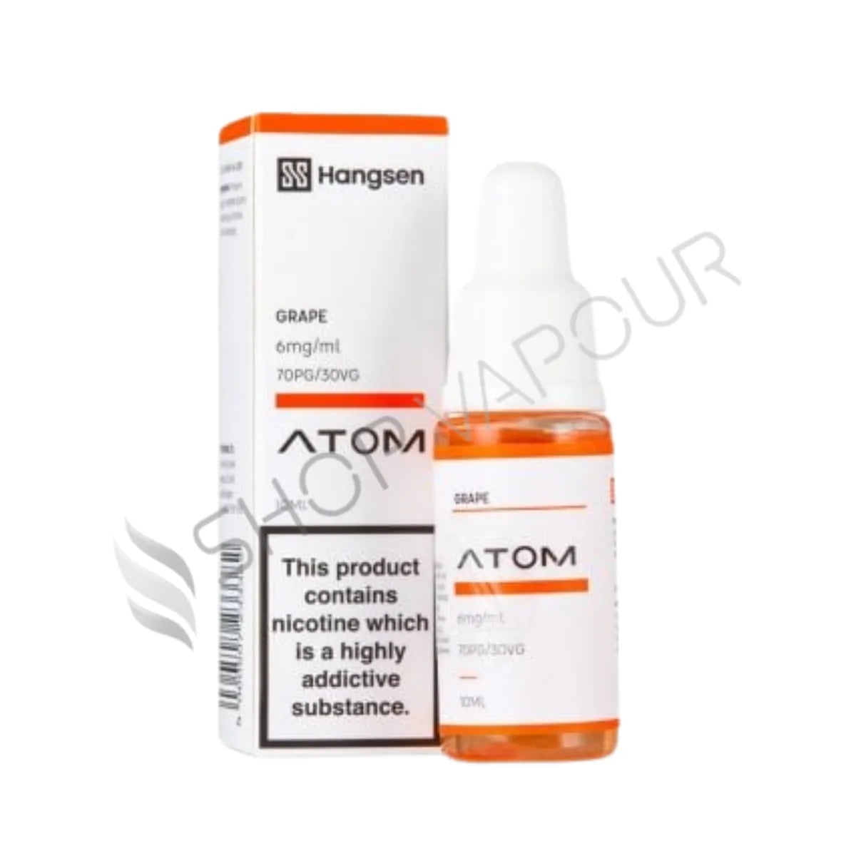 Grape 10ml E-Liquid by Hangsen Atom
