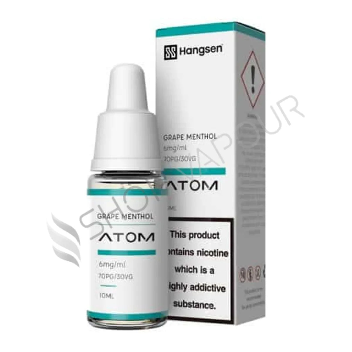 Grape Menthol 10ml E-Liquid by Hangsen Atom