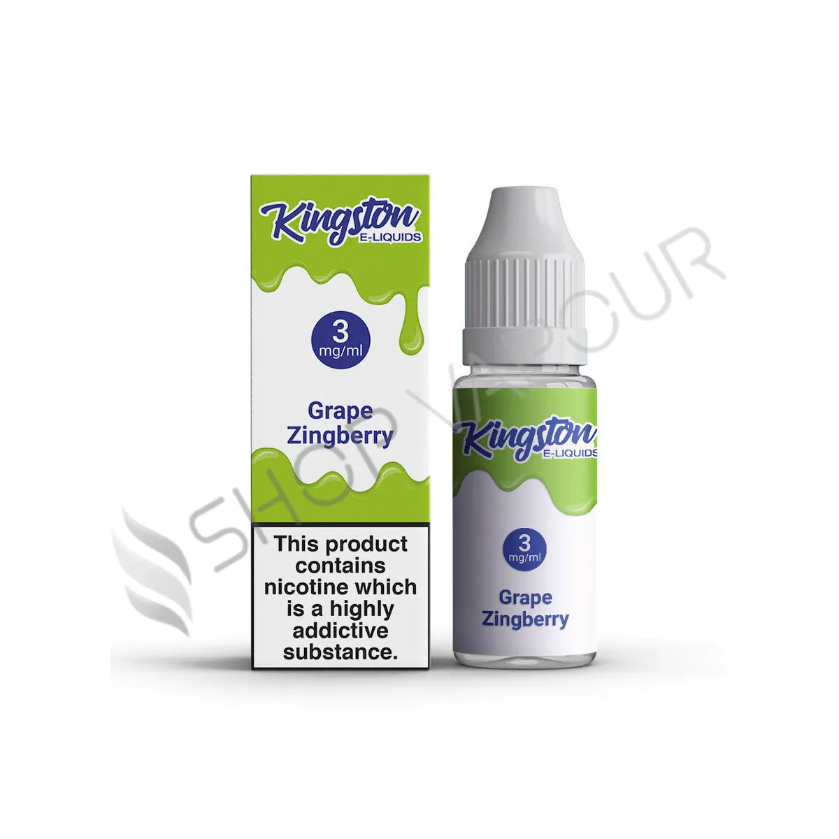 Grape Zingberry 10ml E-Liquid by Kingston