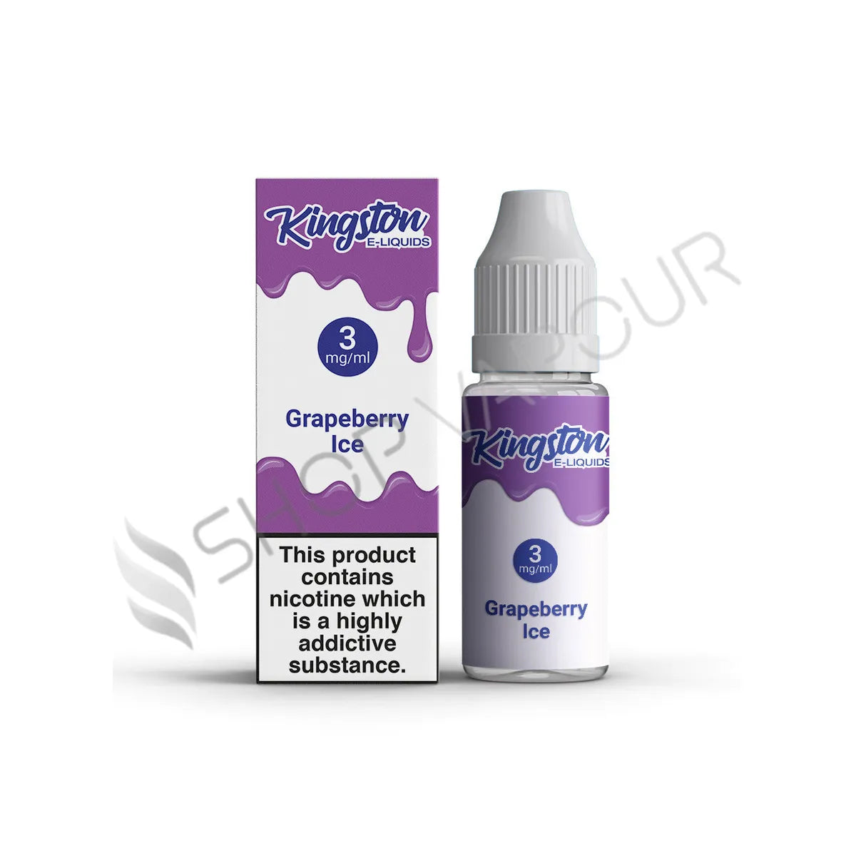 Grapeberry Ice 10ml E-Liquid by Kingston
