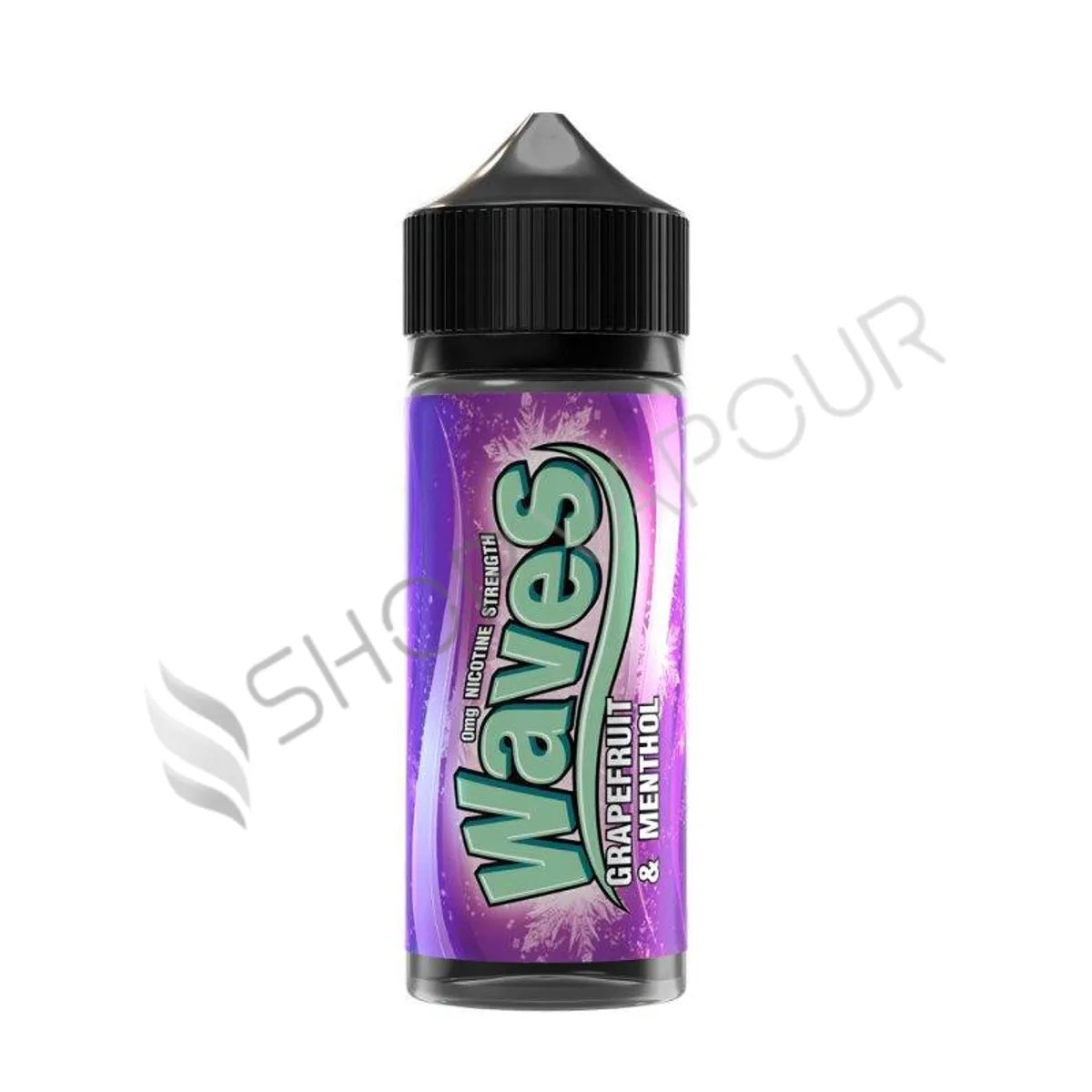 Grapefruit & Menthol 100ml Shortfill E-Liquid by Waves