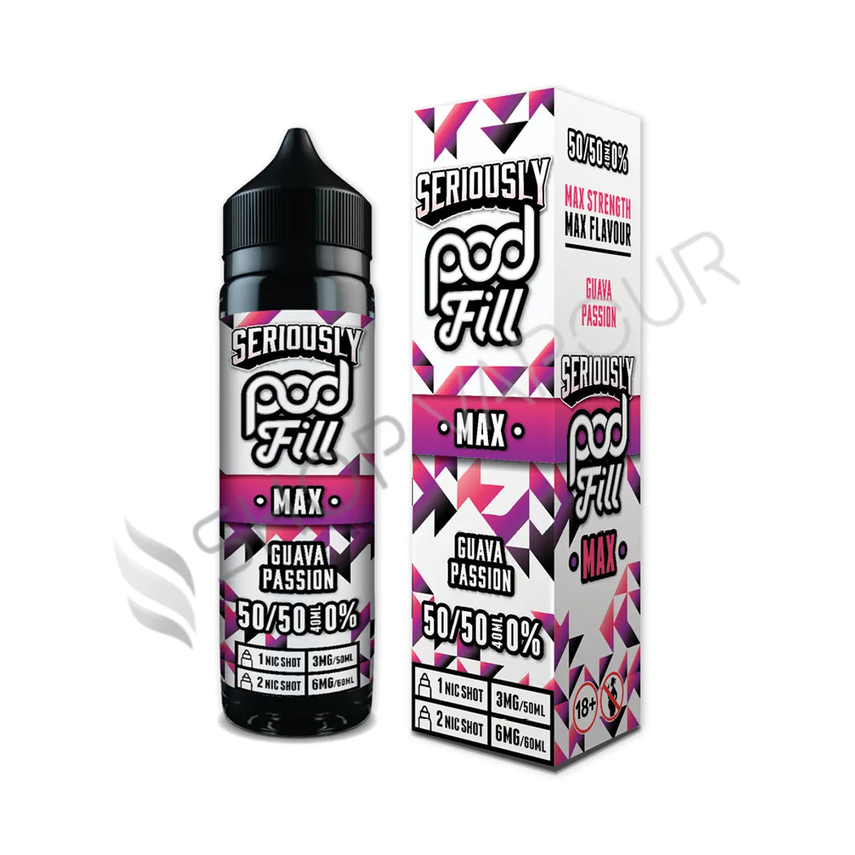 Guava Passion 40ml Shortfill E-Liquid by Seriously Pod Fill Max